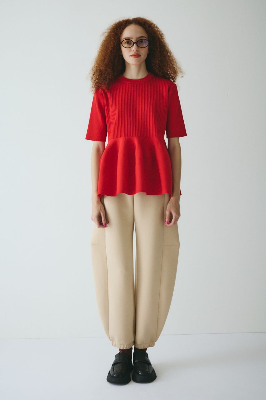 HeRIN.CYE「Flare hem knit tops」|ニット・セーター|