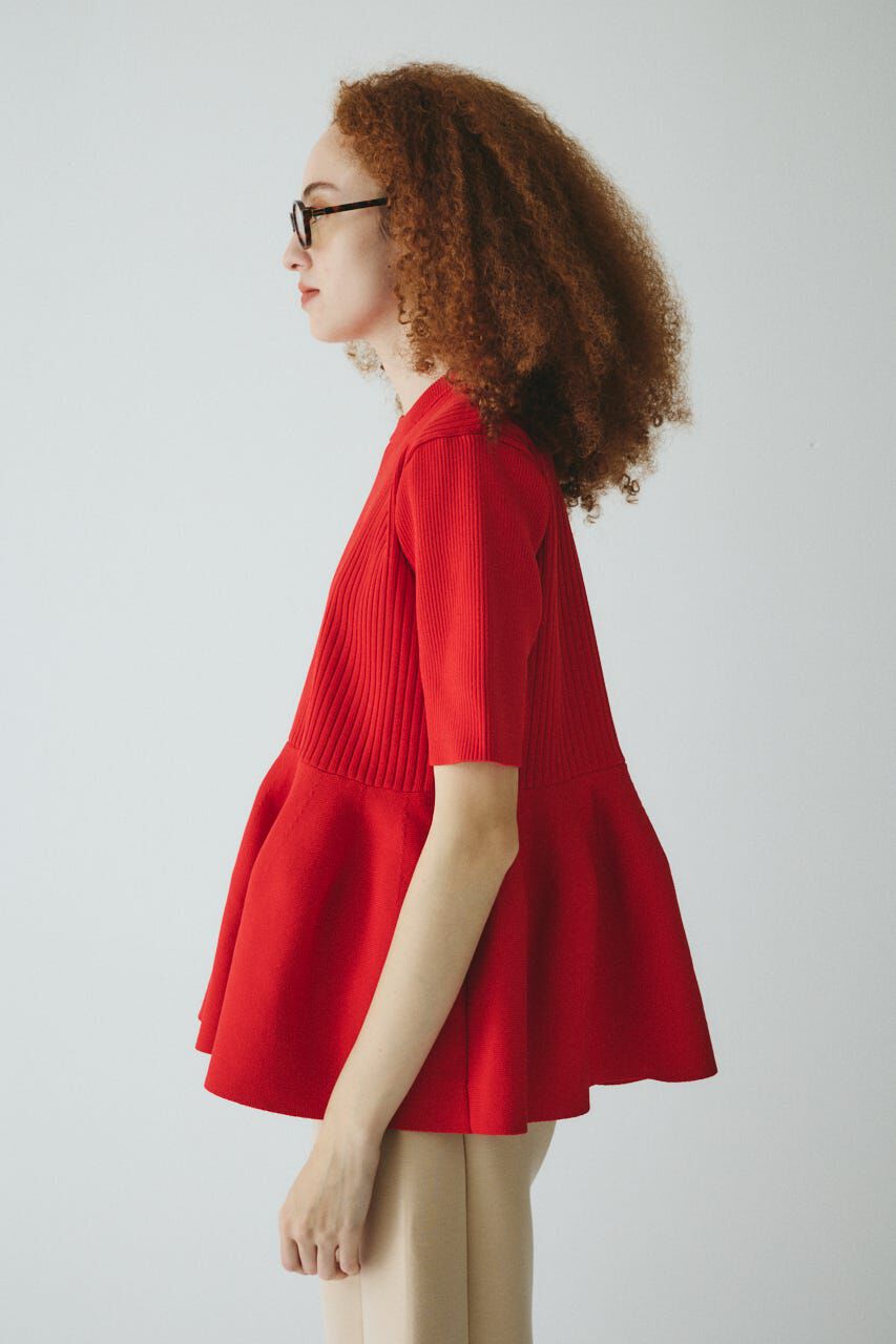 HeRIN.CYE「Flare hem knit tops」|ニット・セーター|