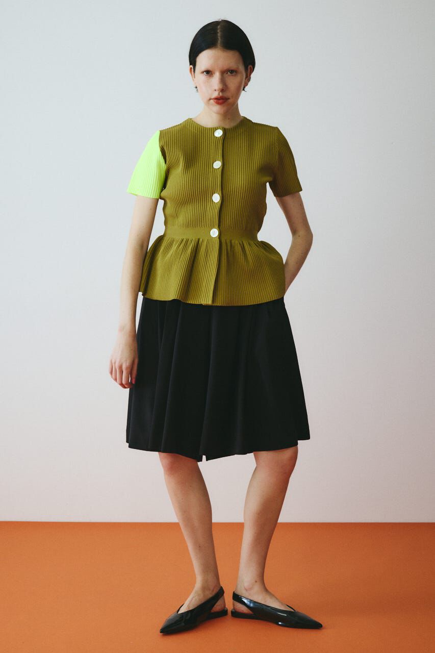 HeRIN.CYE「［予約］Flare hem knit tops」|ニット・セーター|
