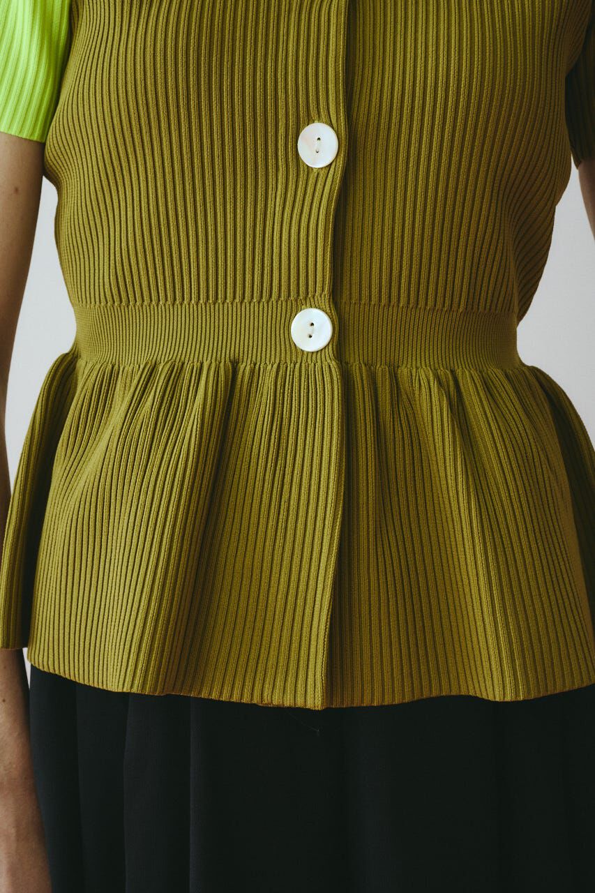 HeRIN.CYE「［予約］Flare hem knit tops」|ニット・セーター|