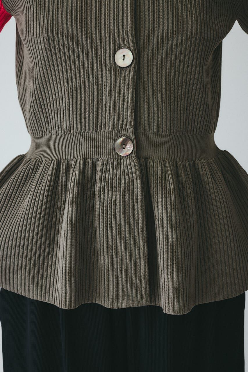 HeRIN.CYE「［予約］Flare hem knit tops」|ニット・セーター|