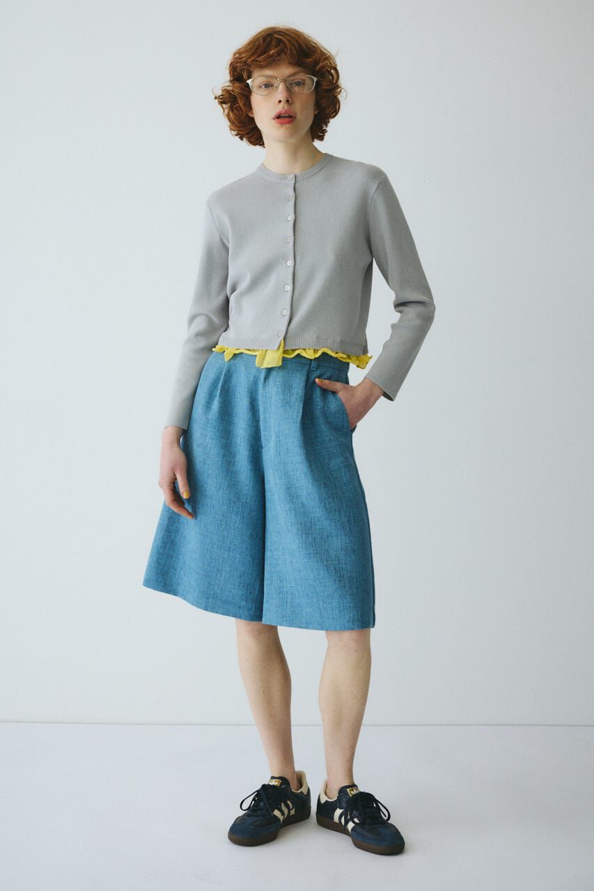 HeRIN.CYE「［予約］Double hem knit cardigan」|カーディガン|