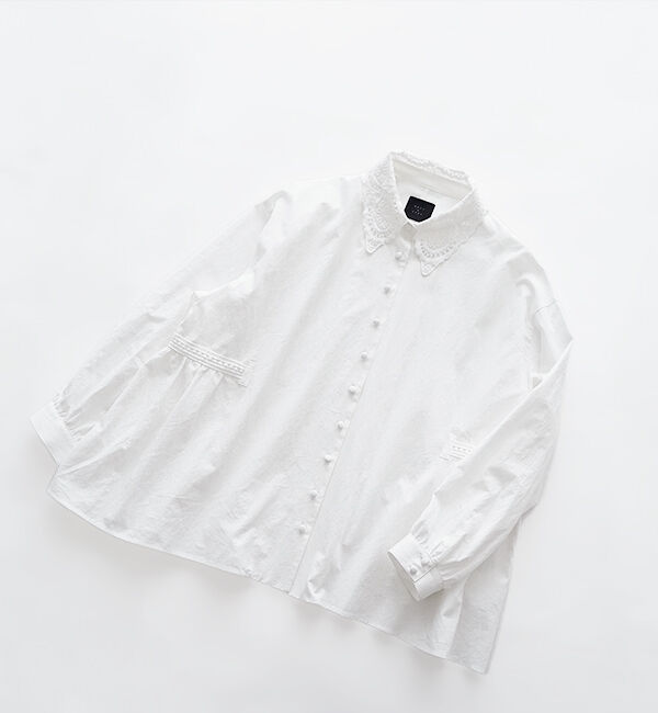 オオカミとフクロウ「オオカミと小鳥の囀る木の下で」|シャツ・ブラウス|