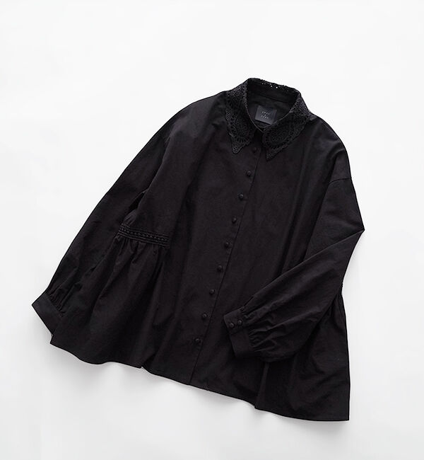 オオカミとフクロウ「オオカミと小鳥の囀る木の下で」|シャツ・ブラウス|