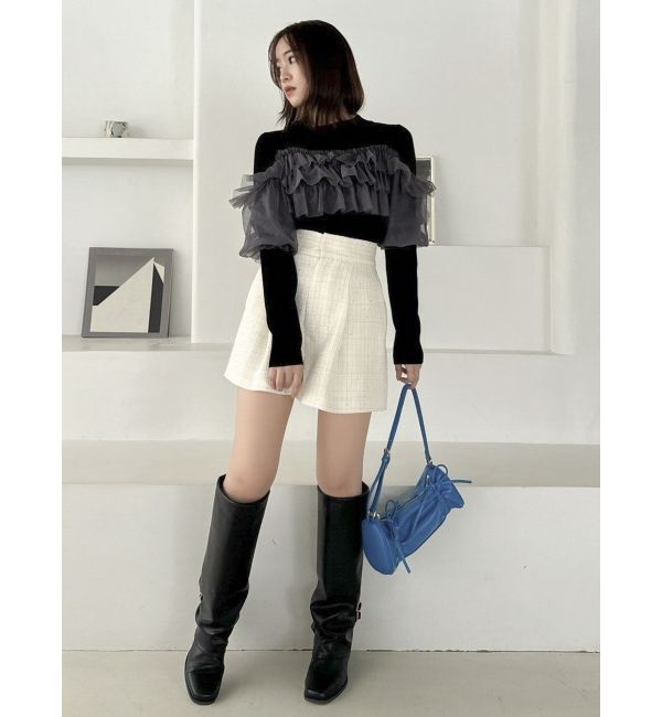 dazzlin「ティアードドッキングニットトップス」|ニット・セーター|