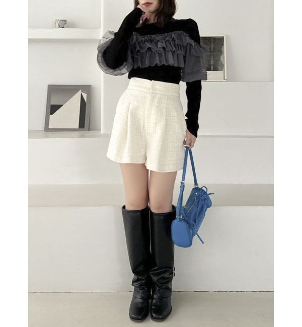 dazzlin「ティアードドッキングニットトップス」|ニット・セーター|