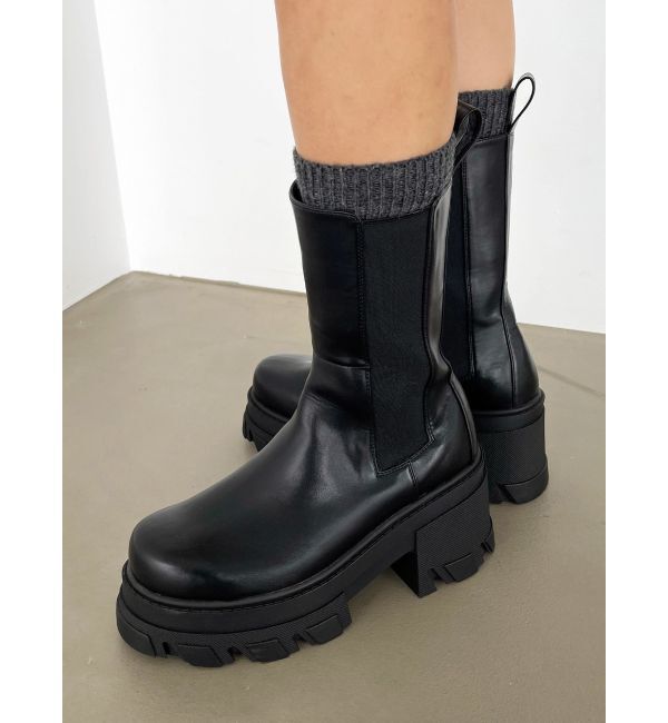 EMODA「サイドゴアタンクブーツ」|ショートブーツ|