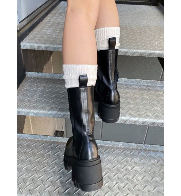 EMODA「サイドゴアタンクブーツ」|ショートブーツ|