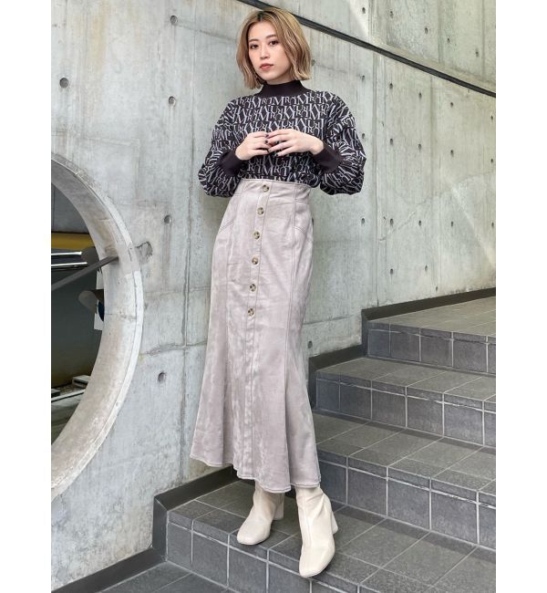 MURUA「フェイクスエードマーメイドスカート」|スカート|