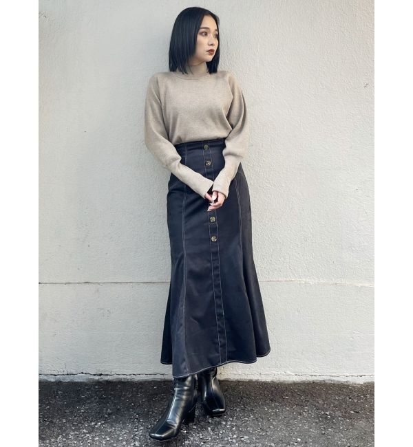 MURUA「フェイクスエードマーメイドスカート」|スカート|