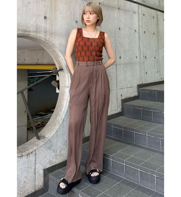 MURUA「シャイニーシアーパンツ」|その他|