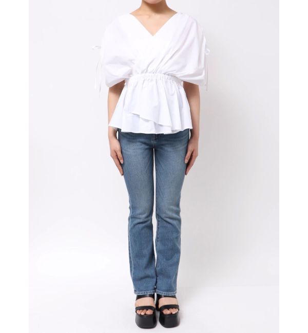 MURUA「ギャザースリーブブラウス」|シャツ・ブラウス|