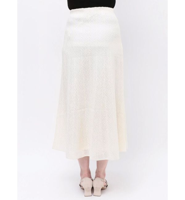 LAGUNAMOON「レースパターンニットスカート」|スカート|