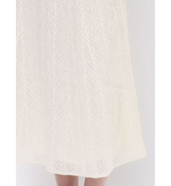 LAGUNAMOON「レースパターンニットスカート」|スカート|