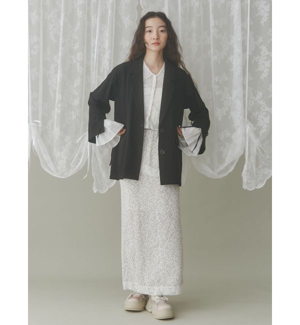 merry jenny「girlhoodレースコンビスカート」|スカート|