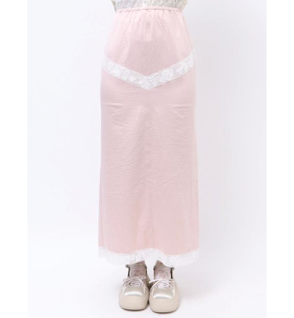 merry jenny「girlhoodレースコンビスカート」|スカート|