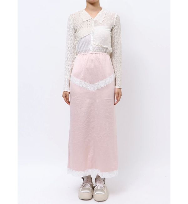 merry jenny「girlhoodレースコンビスカート」|スカート|