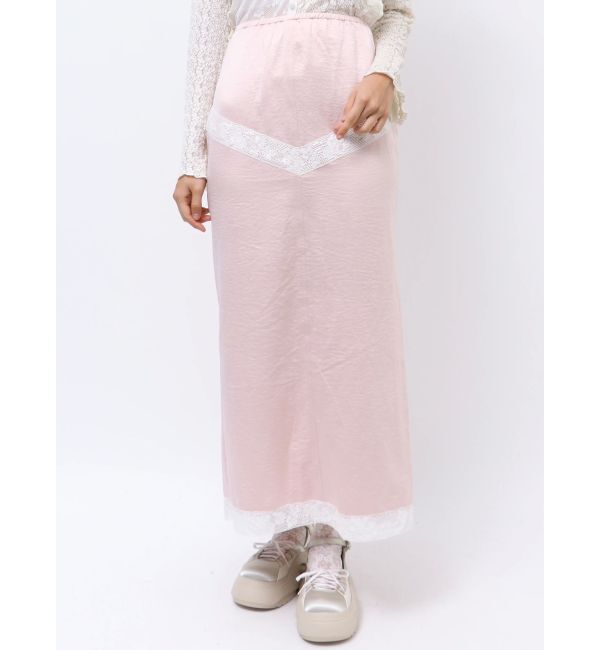 merry jenny「girlhoodレースコンビスカート」|スカート|