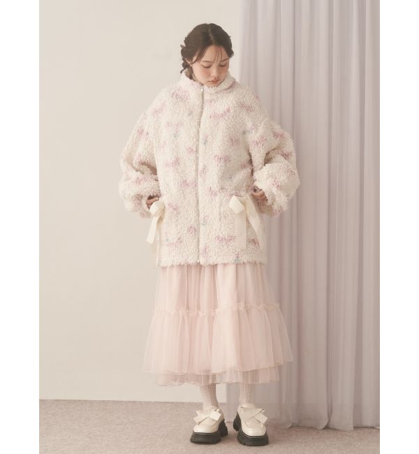 merry jenny「チュールドロストロングワンピース」|ワンピース|