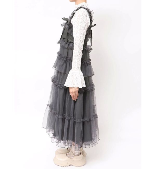 merry jenny「チュールドロストロングワンピース」|ワンピース|