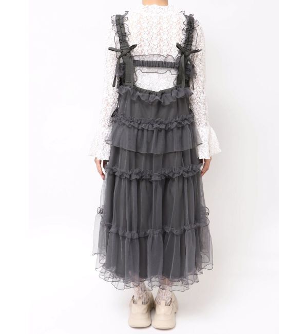 merry jenny「チュールドロストロングワンピース」|ワンピース|