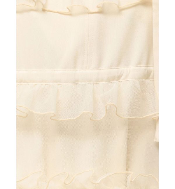 merry jenny「チュールドロストロングワンピース」|ワンピース|