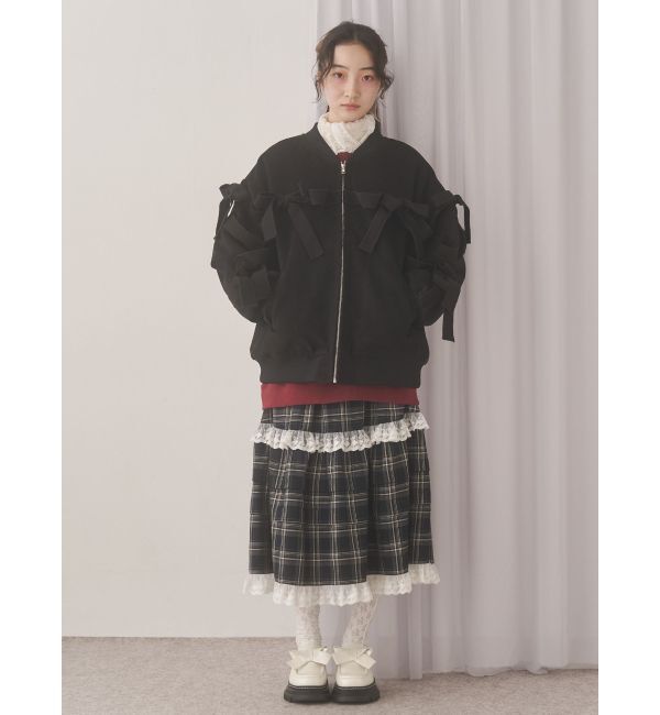 merry jenny「ribbon ribbon blouson」|ブルゾン・スタジャン|