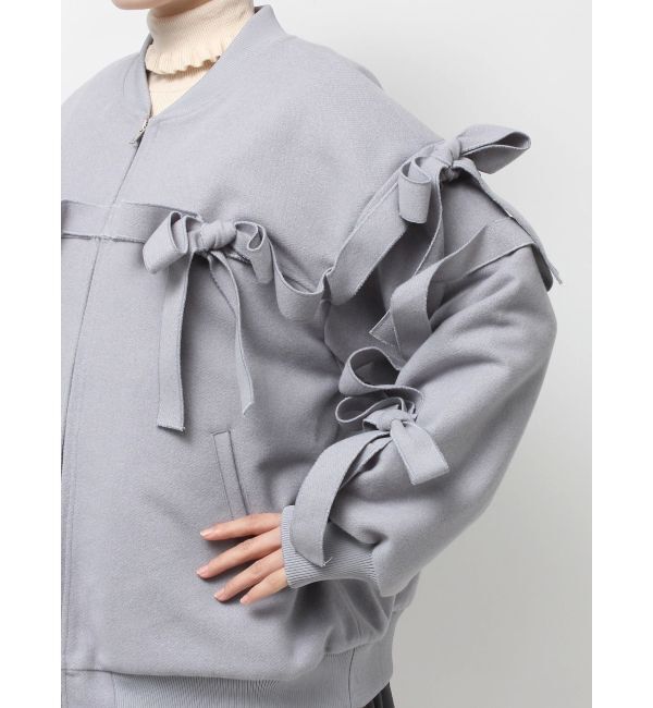 merry jenny「ribbon ribbon blouson」|ブルゾン・スタジャン|