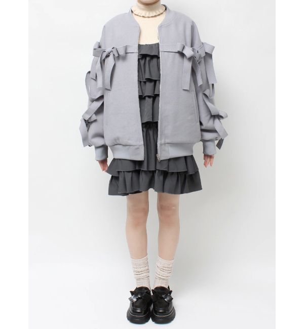 merry jenny「ribbon ribbon blouson」|ブルゾン・スタジャン|