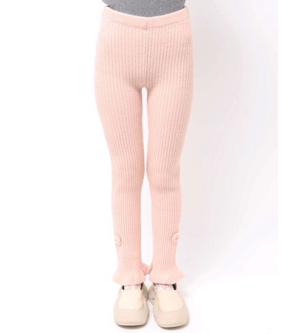 merry jenny「お花のリブニットパンツ」|その他|