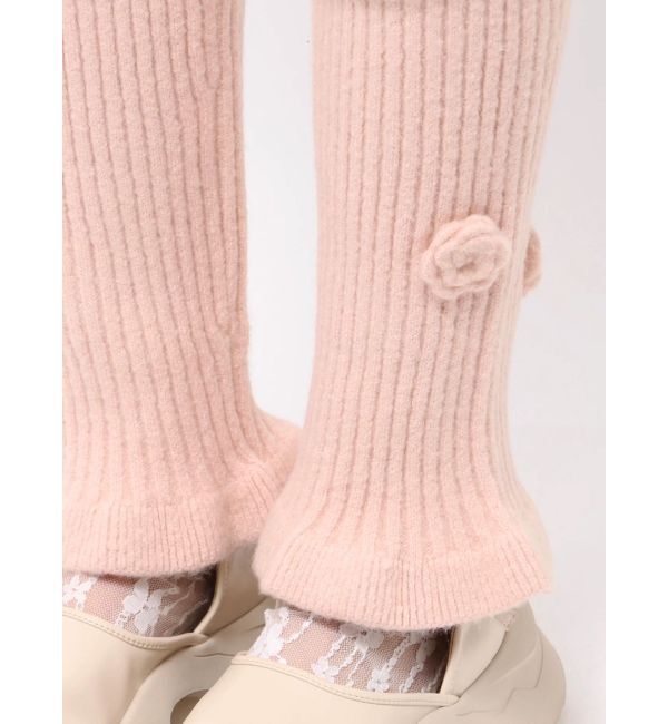 merry jenny「お花のリブニットパンツ」|その他|