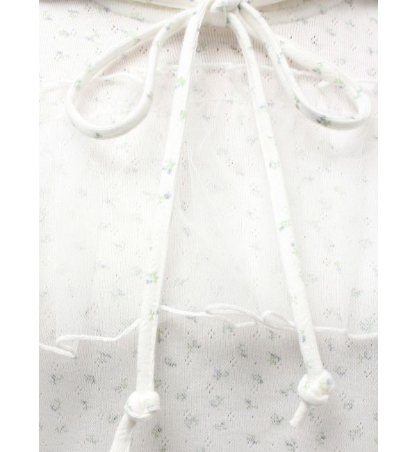 merry jenny「ミルキーアイレットチュールワンピース」|ワンピース|