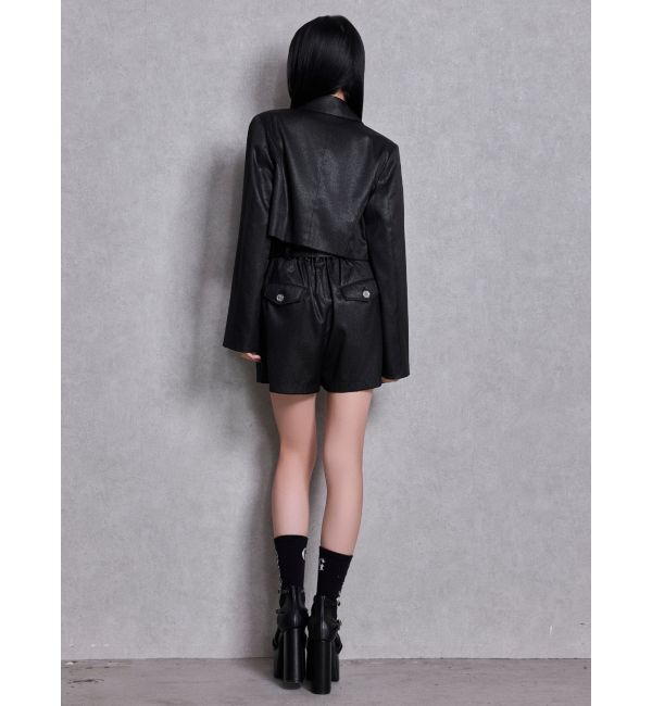 GYDA「Symmetry GYDA GLITTERジャケット」|テーラードジャケット|