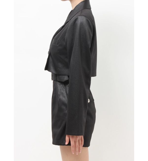 GYDA「Symmetry GYDA GLITTERジャケット」|テーラードジャケット|