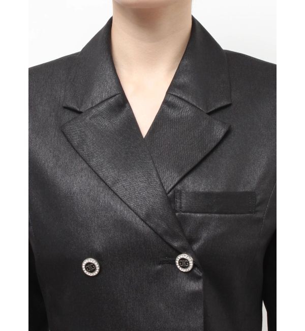 GYDA「Symmetry GYDA GLITTERジャケット」|テーラードジャケット|