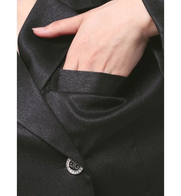 GYDA「Symmetry GYDA GLITTERジャケット」|テーラードジャケット|