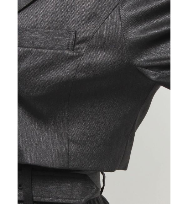 GYDA「Symmetry GYDA GLITTERジャケット」|テーラードジャケット|