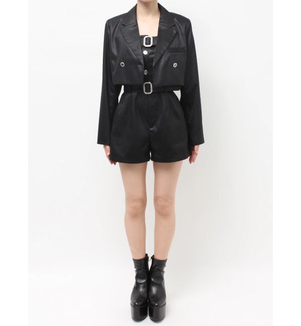 GYDA「Symmetry GYDA GLITTERジャケット」|テーラードジャケット|