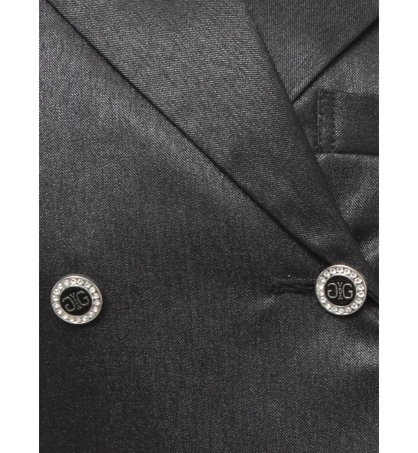 GYDA「Symmetry GYDA GLITTERジャケット」|テーラードジャケット|