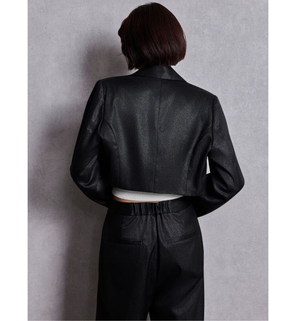 GYDA「Symmetry GYDA GLITTERジャケット」|テーラードジャケット|