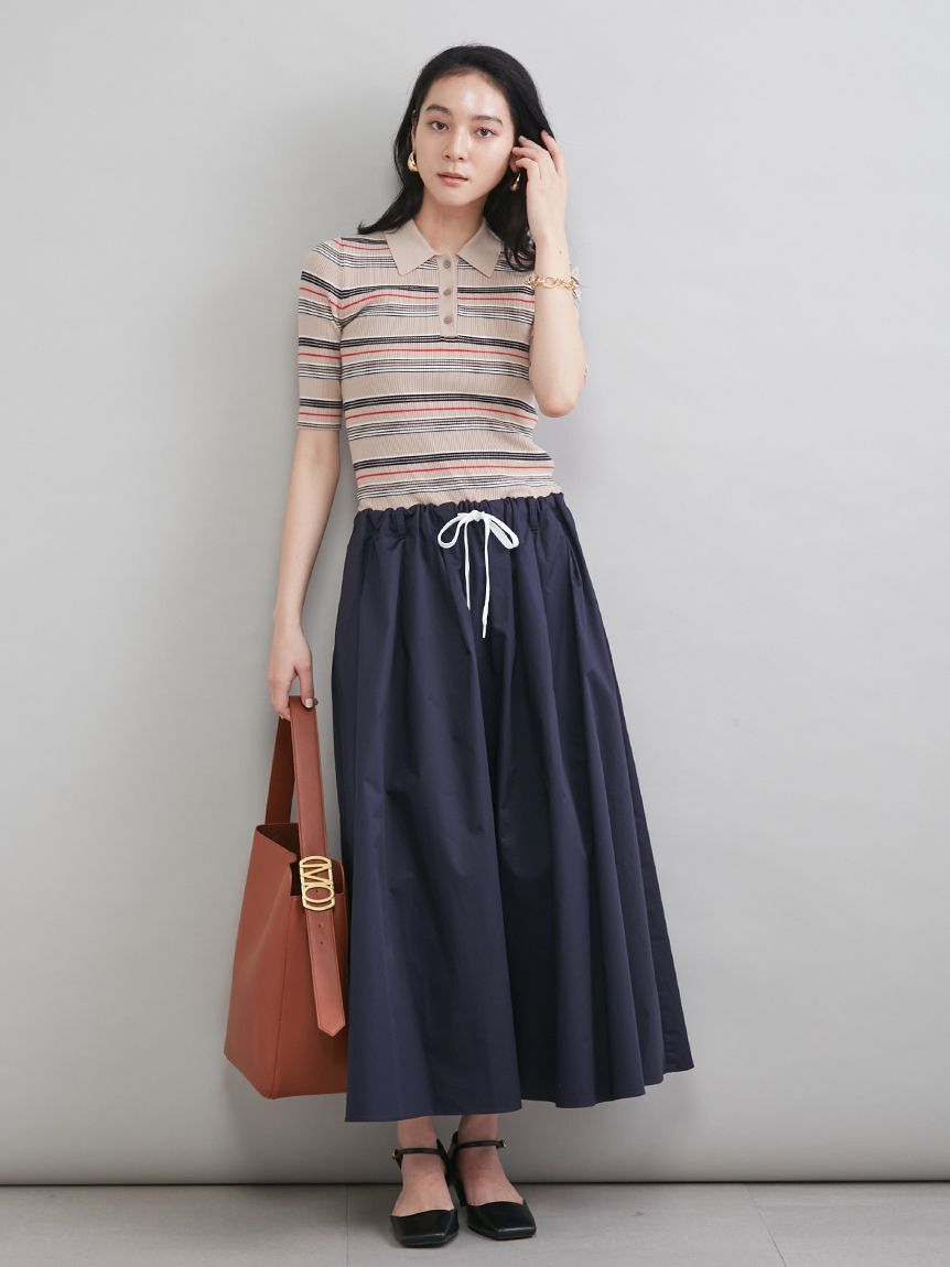 Mila Owen「バックルモチーフバケットバッグ」|ショルダー・メッセンジャー|