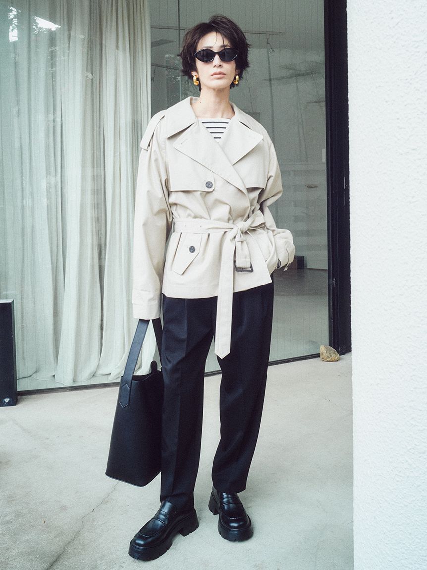 Mila Owen「バックルモチーフバケットバッグ」|ショルダー・メッセンジャー|