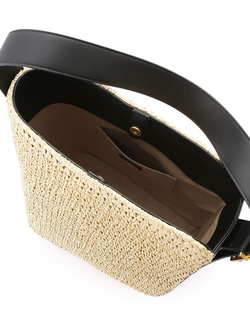 Mila Owen「バックルモチーフバケットバッグ」|ショルダー・メッセンジャー|