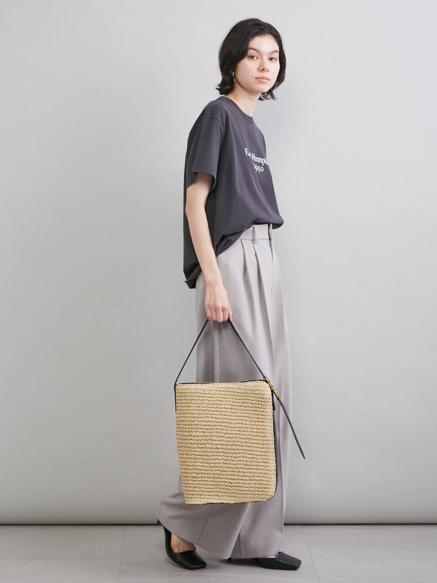 Mila Owen「バックルモチーフバケットバッグ」|ショルダー・メッセンジャー|