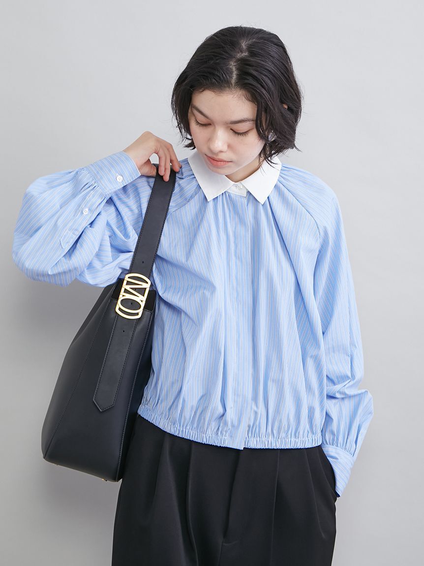 Mila Owen「バックルモチーフバケットバッグ」|ショルダー・メッセンジャー|