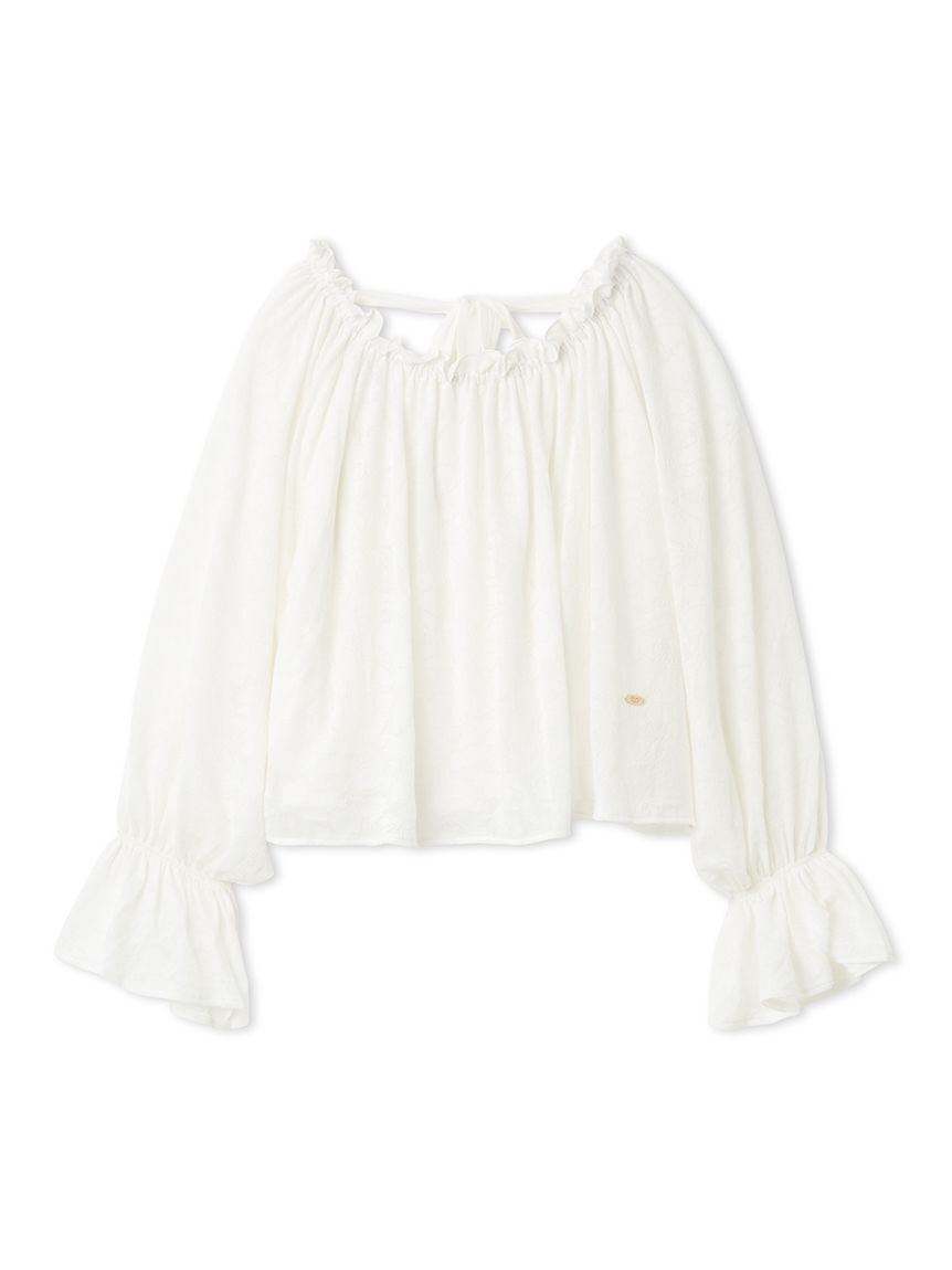 gelato pique「さくらレーシージャガードプルオーバー」|ルームウェア|