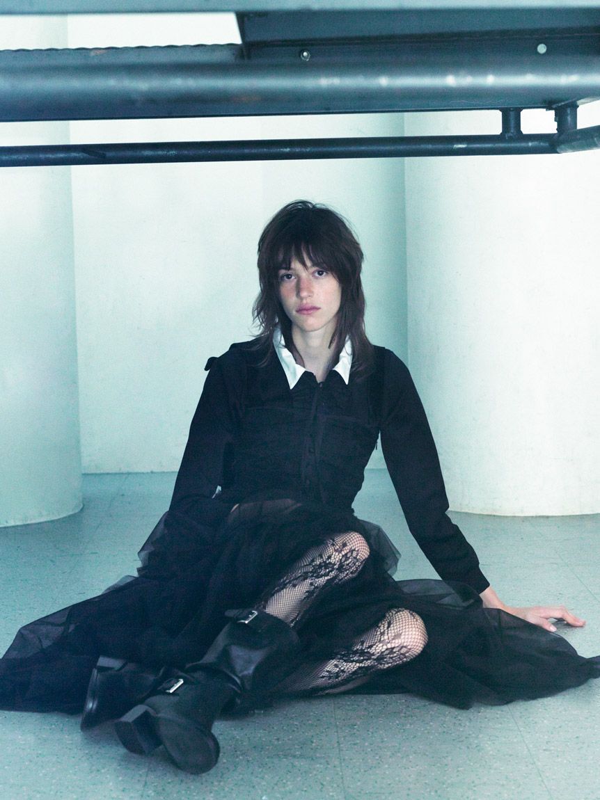 SNIDEL「ルーズバックルショートブーツ」|ショートブーツ|