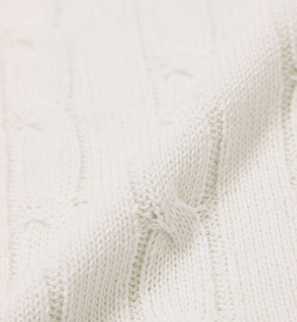 MACKINTOSH PHILOSOPHY「クロップドケーブルニット」|ニット・セーター|