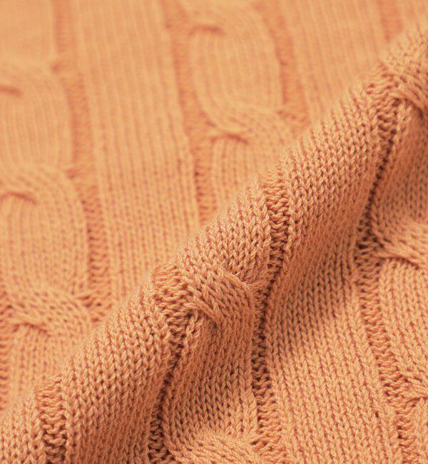 MACKINTOSH PHILOSOPHY「クロップドケーブルニット」|ニット・セーター|