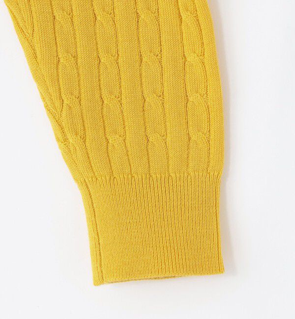 MACKINTOSH PHILOSOPHY「【WEB&一部店舗限定】バッキンガムベア ケーブル クルーネックプルオーバー」|ニット・セーター|